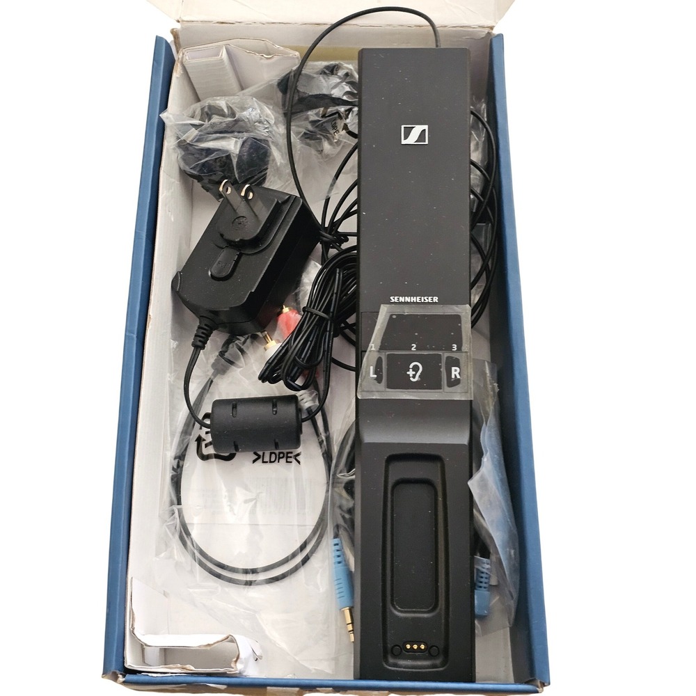 Sennheiser Flex 5000‎ Digital Wireless TV Headphone Audio System TR 5000 Black